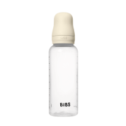 Bibs - set complet biberon anticolici, 270 ml, silicon, ivory bbb50171216