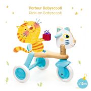 Tricicleta lemn fara pedale, djeco dj06133