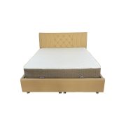 Saltea ortopedica cu arcuri, super ortopedica lux roma, 80x200x23cm, fermitate tare, plasa arcuri tip bonell, fata vara-iarna, sistem aerisire perimetral, saltex drm512