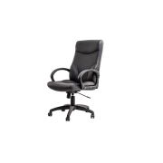 Scaun directorial ergonomic stilo negru drm106
