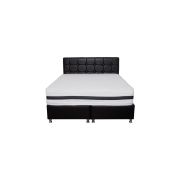 Saltea ortopedica, memory foam dalia, 200x200x30cm, fermitate mediu spre tare, cu plasa de arcuri bonell, memory foam 5 cm pe ambele parti, sistem de aerisire spaceair, salt confort drm1180