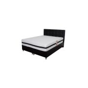 Saltea ortopedica, memory foam orhideea, 200x200x30cm, fermitate tare, memory foam 5 cm pe ambele parti, sistem de aerisire spaceair, salt confort drm1103