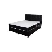 Saltea ortopedica, praga 140x190x22 cm, cu plasa de arcuri tip bonell, box spring system, fermitate medie, sistem de aerisire perimetral, saltsib drm1432