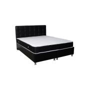 Saltea ortopedica, praga 140x190x22 cm, cu plasa de arcuri tip bonell, box spring system, fermitate medie, sistem de aerisire perimetral, saltsib drm1432
