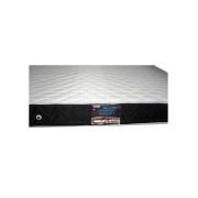 Saltea ortopedica, praga 90x190x22 cm, cu plasa de arcuri tip bonell, box spring system, fermitate medie, sistem de aerisire perimetral, saltsib drm1433
