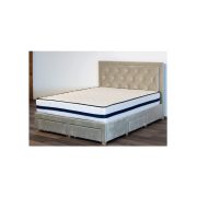 Saltea ortopedica, tulip super lux comfort, 140x190x30cm, fermitate tare, cu plasa de arcuri tip bonell, sistem de aerisire banda spaceair, saltsib drm797