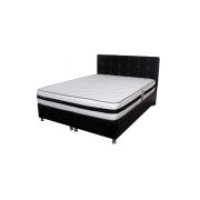 Saltea ortopedica cu arcuri, memory super ortopedic azalee, 200x200x25cm, fermitate mediu spre tare, plasa de arcuri bonell, memory foam 5 cm, sistem de aerisire spaceair, salt confort drm1174