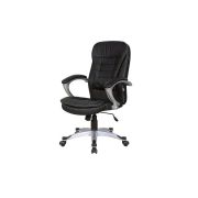 Scaun directorial off 201 negru drm987