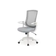 Scaun directorial hm igor, ergonomic, cadru polipropilena, tapiterie mesh, inaltime ajustabila, 100 kg, 114x66x63 cm, alb/gri drm2029