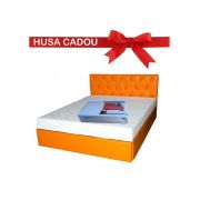 Saltea cu spuma cu 5 zone de confort, helios memory hr zone comfort 160x200x22cm, spuma poliuretanica hr, memory foam 2 cm, husa detasabila tricot, hipoalergenic, fermitate medie spre tare, saltsib drm3562