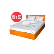 Saltea cu arcuri ulise standard spring comfort 160x200, plasa arcuri tip bonell, plus 2 perne plus husa hipoalergenica plus pilota vara microfibra 180x200 drm3719