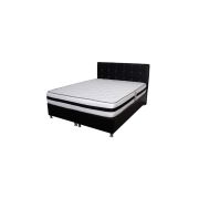 Saltea ortopedica, memory foam crin, 130x190x25cm, fermitate tare, cu spuma poliuretanica, memory foam 5 cm, sistem de aerisire perimetral, salt confort drm4202
