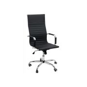 Scaun de birou off 802m, ergonomic, spatar inalt, mecanism balans, roti gumate, 100 kg drm4176
