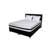 Set saltea ortopedica, cu arcuri, memory super ortopedic azalee, 140x190x25cm, fermitate mediu spre tare, cu plasa de arcuri bonell, memory foam 5 cm, sistem de aerisire spaceair, salt confort plus 2 perne microfibra, 50x70cm drm4233