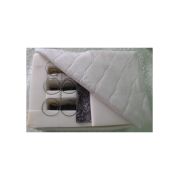 Set saltea ortopedica, ulise standard spring comfort 140x200x30cm, cu plasa de arcuri bonell, husa detasabila tricot, hipoalergenica, fermitate tare, saltsib plus pilota iarna, microfibra, lavabila la 95°c, 180x200cm drm3713