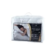 Set saltea ortopedica, ulise standard spring comfort 160x200x30cm, cu plasa de arcuri bonell, husa detasabila tricot, hipoalergenica, fermitate tare, saltsib plus pilota iarna, microfibra, lavabila la 95°c, 180x200cm drm3714
