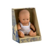 Papusa Baby european baiat Miniland 21cm - OKEML31121