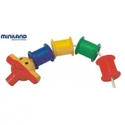 Joc de indemanare cu bobine Miniland - OKEML95202