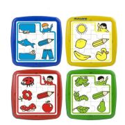 Set de 4 puzzle educative Miniland - OKEML35240