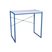 Birou pentru copii gn, cadru metalic, pal melaminat, 78x46x76 cm, albastru drm4651