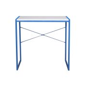 Birou pentru copii gn, cadru metalic, pal melaminat, 78x46x76 cm, albastru drm4651