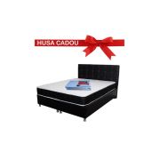 Saltea cu arcuri, superortopedica luna 140x190x20 cm, plasa de arcuri bonell, sistem de aerisire perimetral, saltsib drm9554