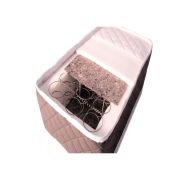 Saltea cu arcuri, superortopedica luna 90x190x20 cm, plasa de arcuri bonell, sistem de aerisire perimetral, saltsib drm9581