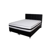 Saltea ortopedica cu arcuri, lotus forte super ortopedic 130x190x30cm, fermitate mediu spre tare, plasa de arcuri bonell, fara vara-iarna, banda de aerisire spaceair, salt confort drm9042