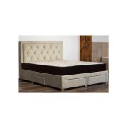 Saltea superortopedica optima bamboo, cu plasa de arcuri, margine antilasare, sistem de aerisire 180x200x24 cm drm10308
