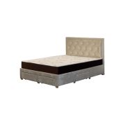Saltea superortopedica optima bamboo, cu plasa de arcuri, margine antilasare, sistem de aerisire 180x200x24 cm drm10308