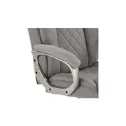 Scaun directorial hm helder 2, stofa, cadru metalic cromat, mecanism de balansare, 100 kg, gri drm10298