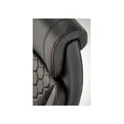 Scaun directorial hm thomas, piele ecologica, mecanism de balansare, cadru polipropilena, 100 kg, negru drm10302