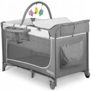 Patut pliabil 125 x 65 x 78 cm ricokids rk-241 - gri edeedi724100