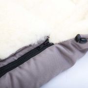 Sac de iarna pentru carucior Classic N6 din lana oaie Womar Zaffiro  3-Z-SW-S6 BBJ3-Z-SW-S6_Bej Inchis