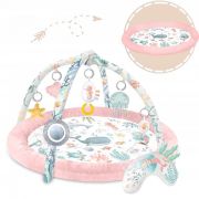 Salteluta de joaca pentru copii nukido ocean 730202 - roz edeedi730202
