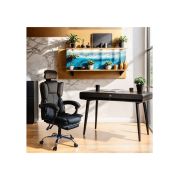 Scaun directorial off 4151, piele ecologica, mecanism de balansare, suport pentru picioare, 130 kg drm10338