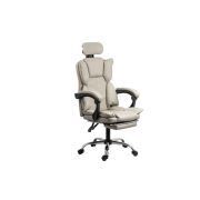 Scaun directorial off 4151, piele ecologica, mecanism de balansare, suport pentru picioare, 130 kg drm10338