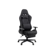 Scaun gaming off 296, spatar reglabil, stofa, robust, cadru polipropilena, mecanism de balans, perne reglabile, 100 kg drm10358