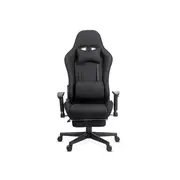 Scaun gaming off 296, spatar reglabil, stofa, robust, cadru polipropilena, mecanism de balans, perne reglabile, 100 kg drm10358