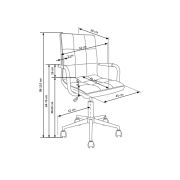Set mobilier birou copii hm b6, mdf, metalic, spatii depozitare, cu scaun hm gonzo 3 gri inchis, stofa, 90 kg si dulapior rulant hm nils, cu roti, lemn, natur drm10336