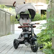 Tricicleta pliabila qplay rito deluxe gri smb324038171d