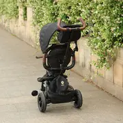 Tricicleta pliabila qplay rito deluxe negru smb324038160d