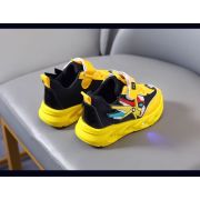 Adidasi galbeni cu luminite - robot mbb-003-3-c