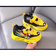 Adidasi galbeni cu luminite - robot mbb-003-3-c