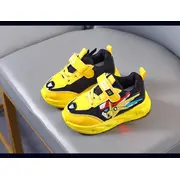 Adidasi galbeni cu luminite - robot mbb-003-3-c