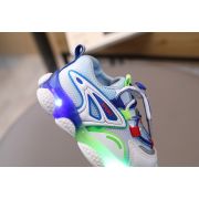 Adidasi multicolori cu luminite pentru baietei md7763-1-c