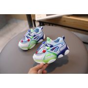 Adidasi multicolori cu luminite pentru baietei md7763-1-c
