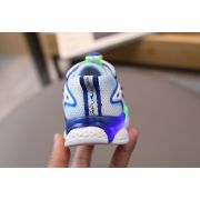 Adidasi multicolori cu luminite pentru baietei md7763-1-c