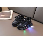 Adidasi negri cu luminite - lore mblv-1-1