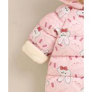 Combinezon din fas pentru fetite - iepurasi md0036-2